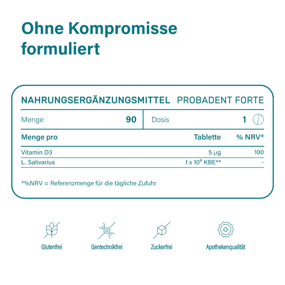 nupure probadent forte 90 St Lutschtabletten