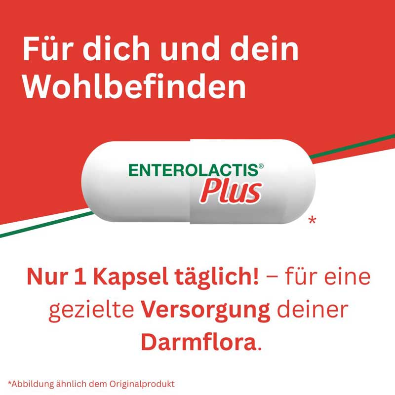 Enterolactis Plus Milchsäurebakterien 15 St Kapseln