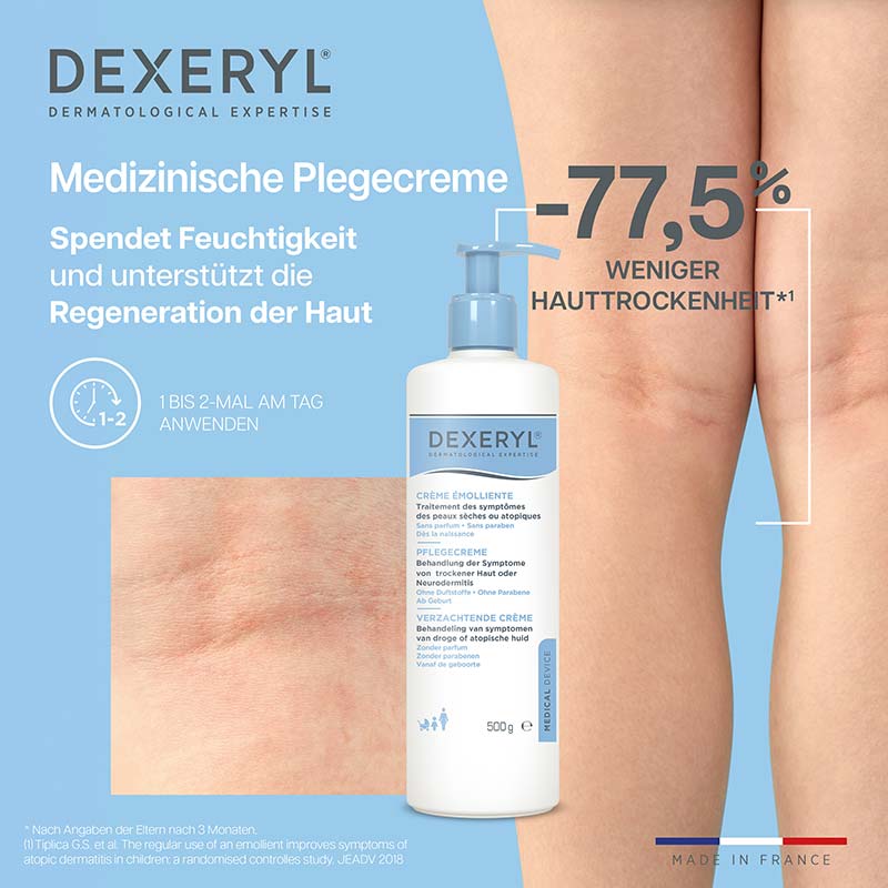 Dexeryl Pflegecreme Doppelpack  2X500 g