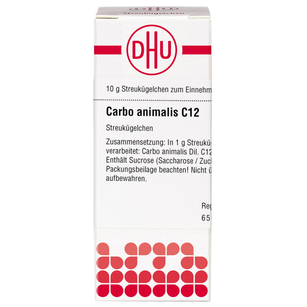 Carbo animalis C12 10 g Globuli