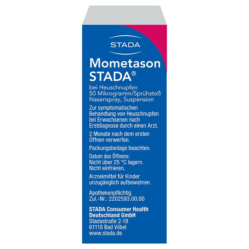 Mometason STADA 50ug 18 g Nasenspray