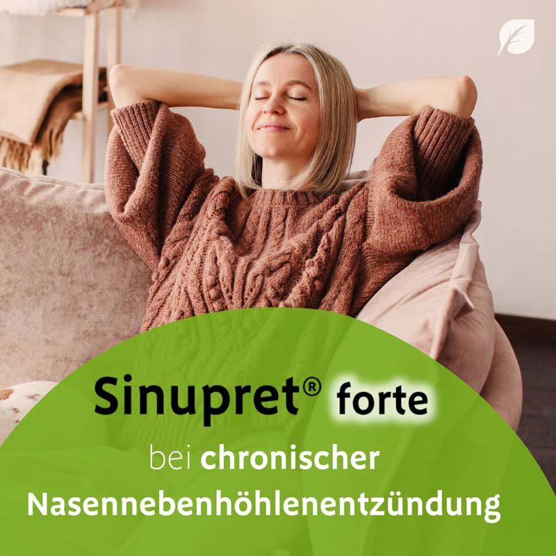 Sinupret forte  50 St Überzogene Tabletten