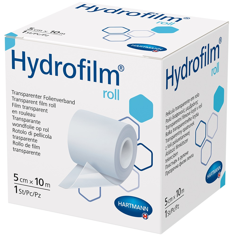 HYDROFILM roll wasserdichter Folienverb.5 cmx10 m 1 St Verband