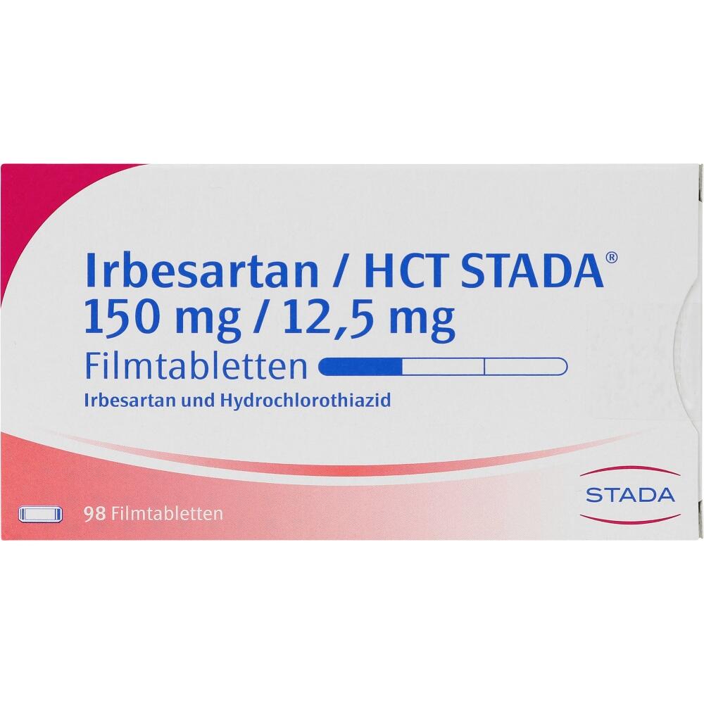 Irbesartan/HCT STADA 150mg/12,5mg 98 St Filmtabletten