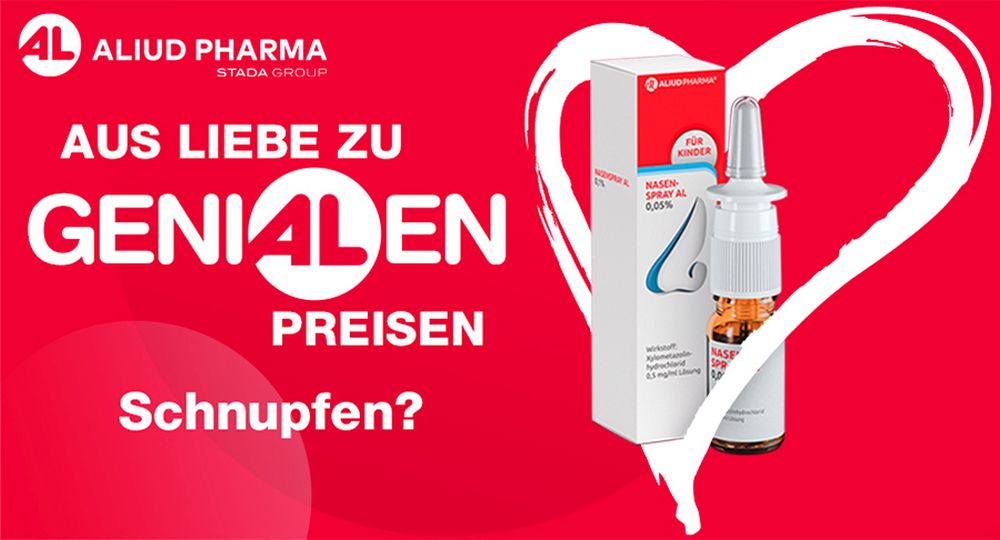 Nasenspray AL 0,05 % bei Schnupfen