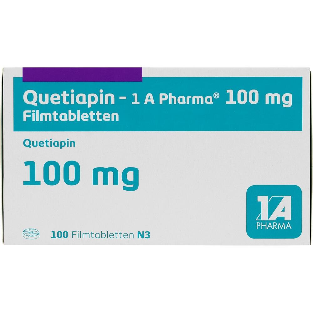 Quetiapin-1 A Pharma 100mg 100 St Filmtabletten