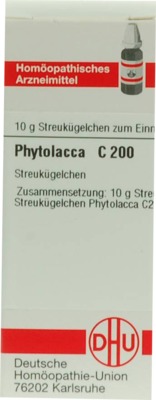 PHYTOLACCA C 200 Globuli 10 g Globuli