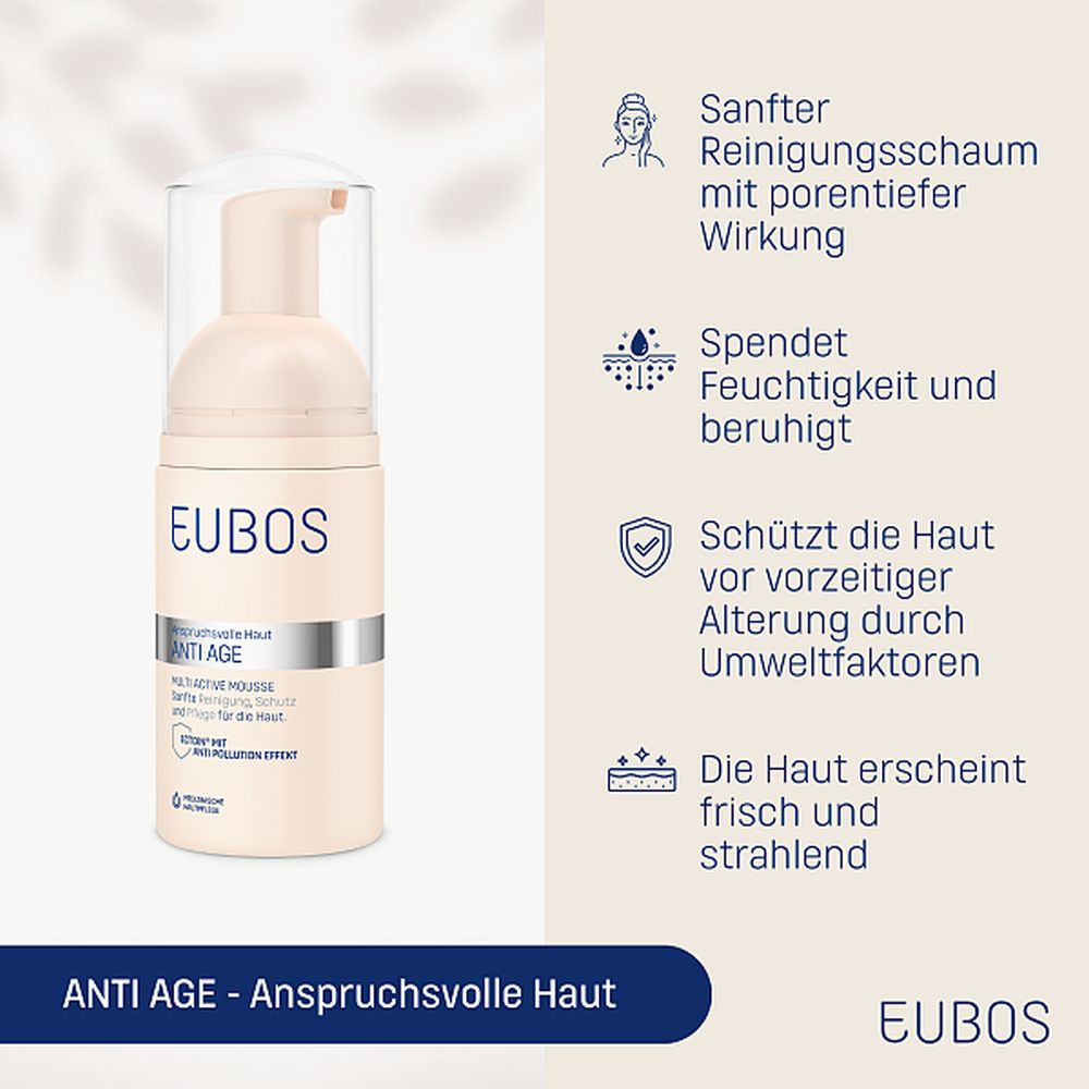 EUBOS Anspruchsvolle Haut ANTI AGE MULTI ACTIVE MOUSSE 100 ml Schaum