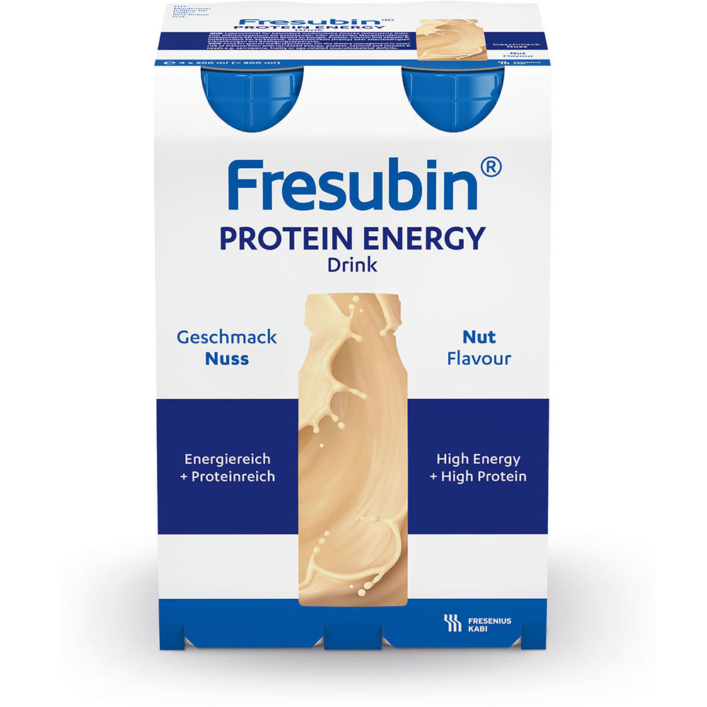 Fresubin Protein Energy DRINK Trinknahrung Nuss 6X4X200 ml Lösung