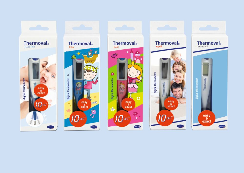 THERMOVAL standard digitales Fieberthermometer 1 St