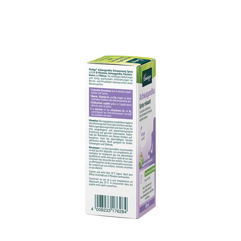 Kneipp Ashwagandha Entspannung Spray 30 ml Spray