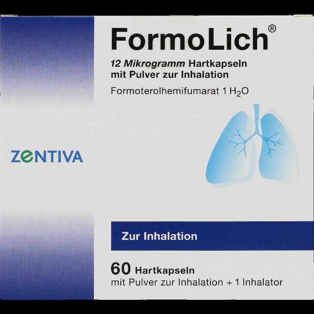 FormoLich 12 Mikrogramm 60 St Hartkapseln mit Pulver zur Inhalation