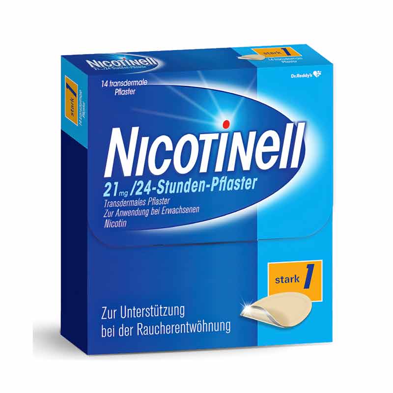 NICOTINELL 21mg/24 Stunden 14 St Pflaster transdermal