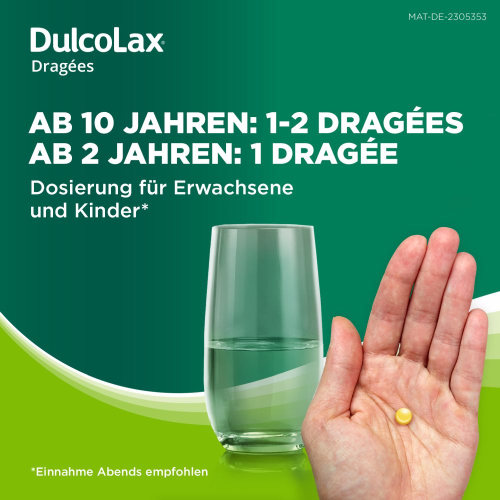 DulcoLax DRAGÉES - Abführmittel bei Verstopfung  100 St Tabletten magensaftresistent
