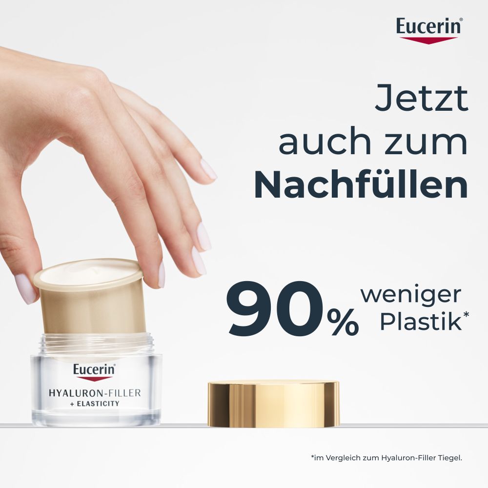 Eucerin HYALURON FILLER + ELASTICITY Nachtpflege Nachfüllpack 50 ml Creme