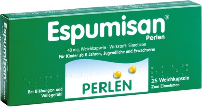 Espumisan Perlen 40mg 25 St Weichkapseln