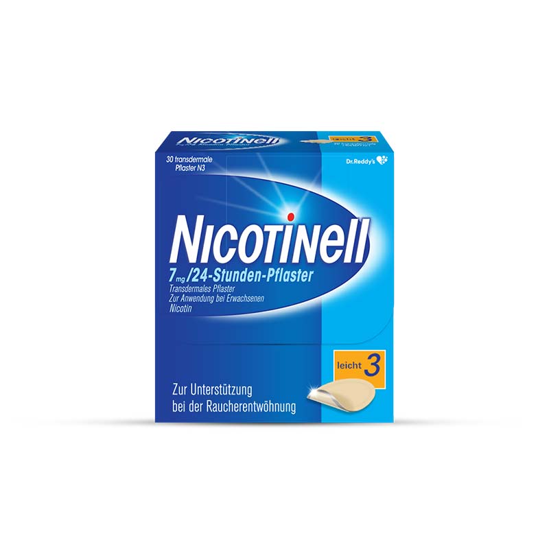 Nicotinell 7mg/24-Stunden-Pflaster 30 St Pflaster transdermal
