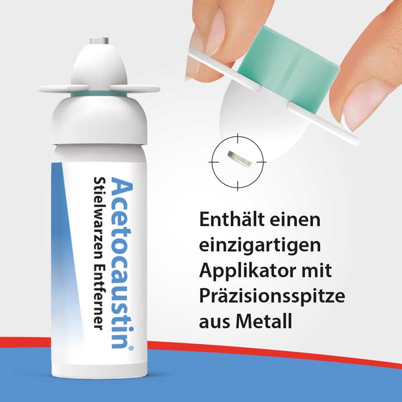 Acetocaustin Stielwarzen Entferner 50 ml Stifte