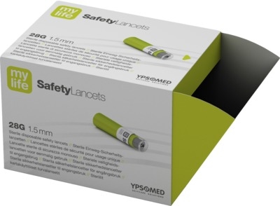 MYLIFE SafetyLancets 100 St Lanzetten
