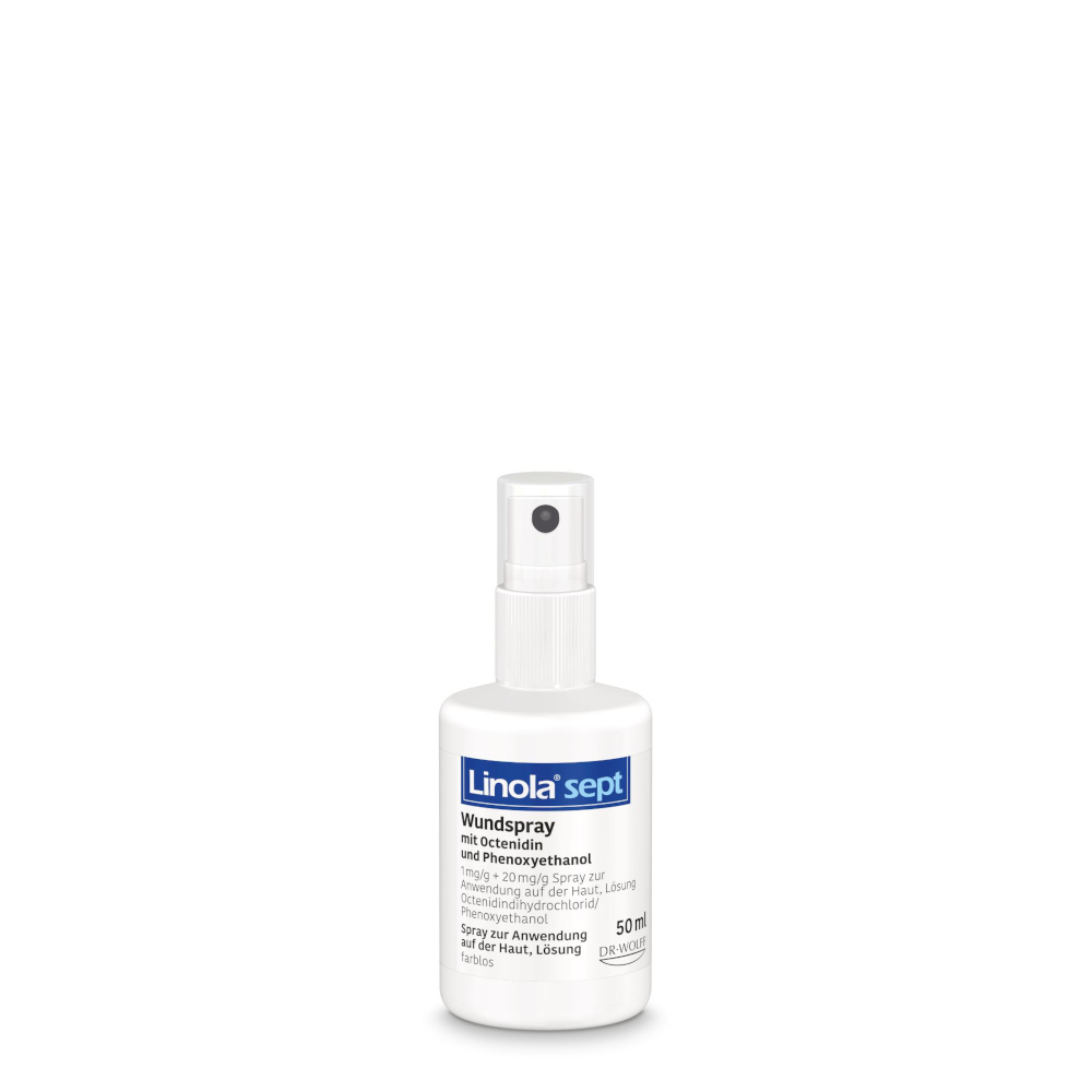 Linola sept Wundspray - Desinfektion bei Wunden 50 ml Lösung