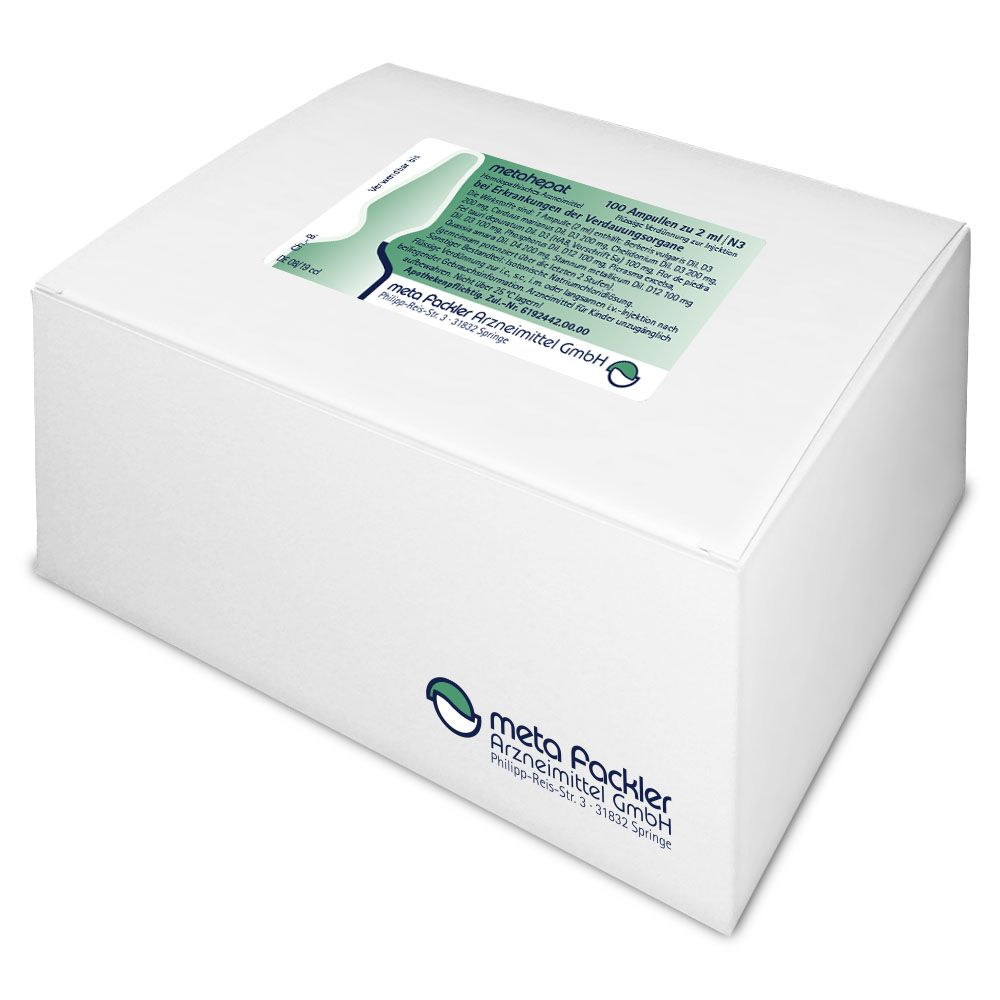 METAHEPAT Injektionslösung 100X2 ml Injektionslösung