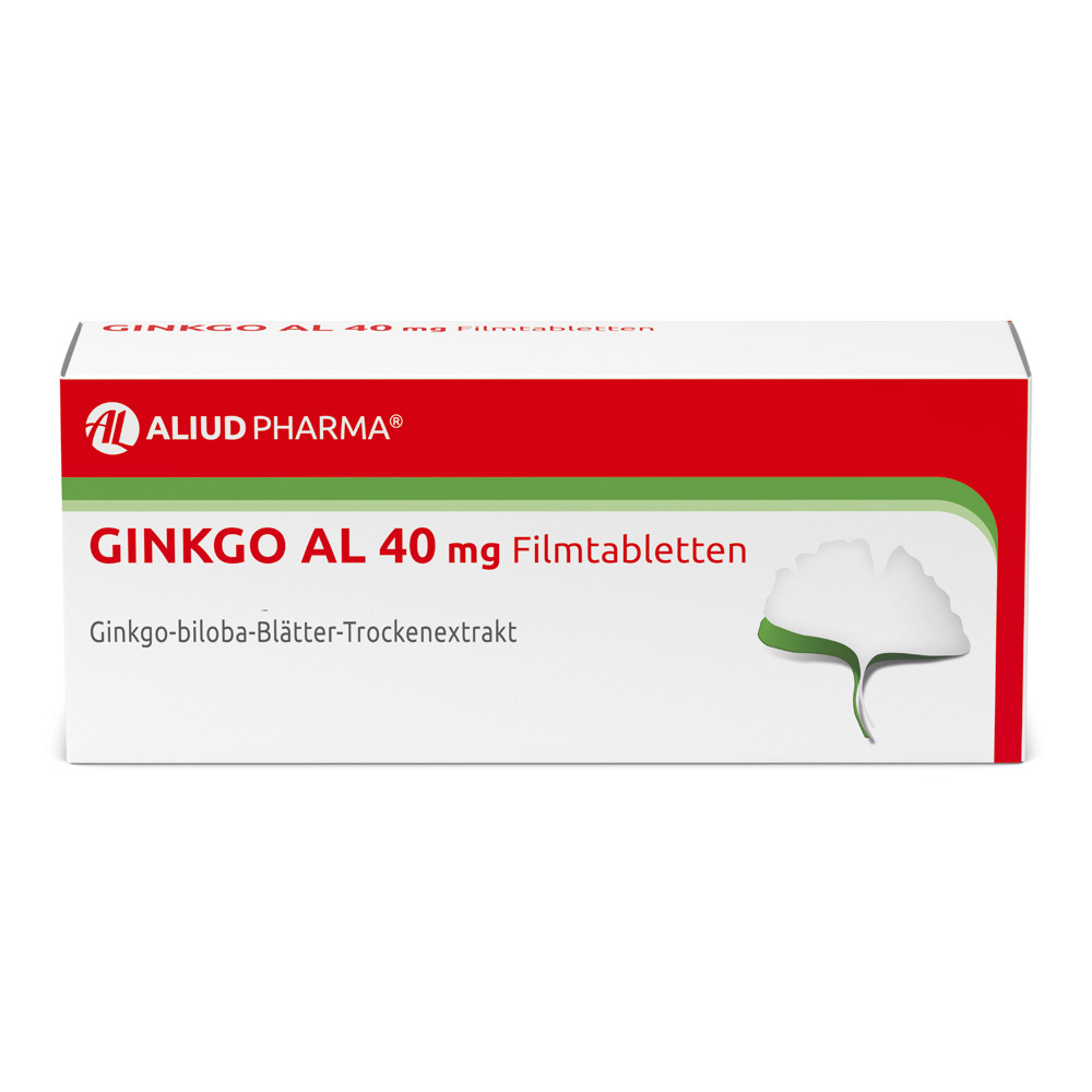 GINKGO AL 40 mg bei altersbedingten Gedächtniseinbußen mit leichter Demenz