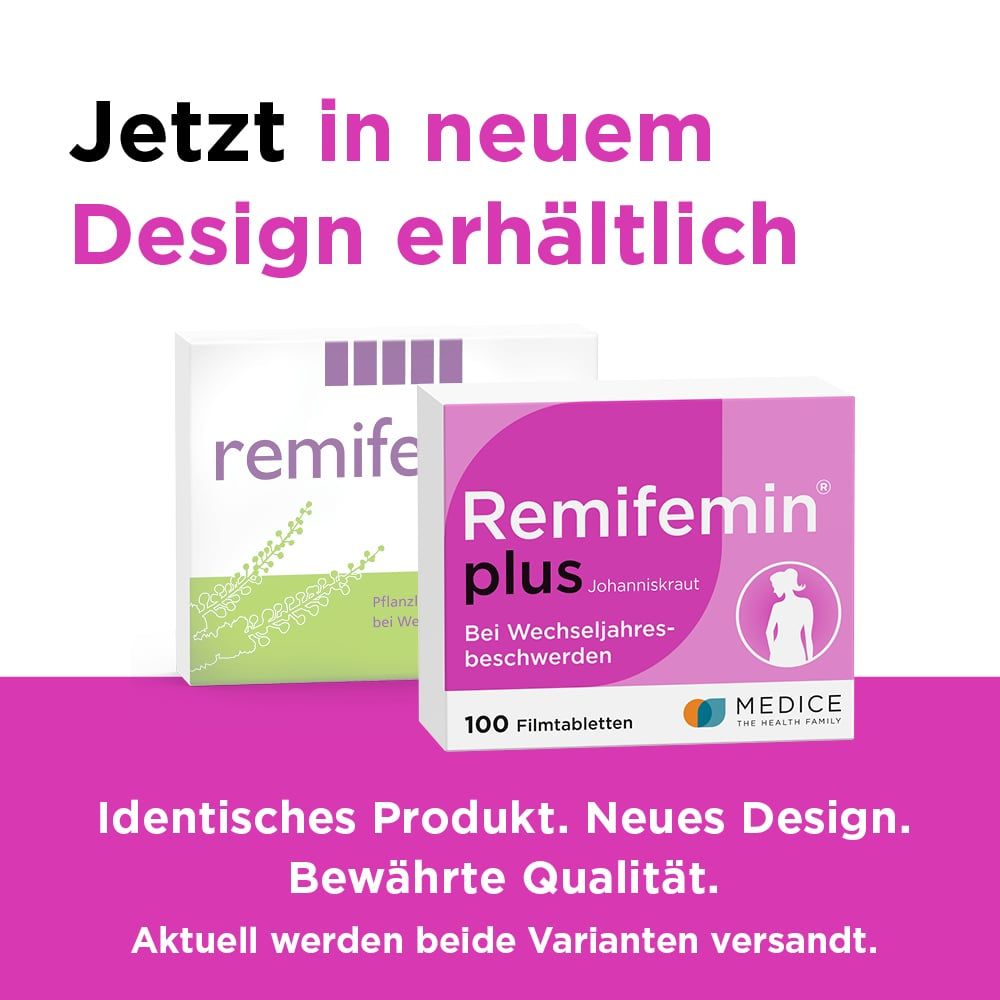 Remifemin plus Johanniskraut 100 St Filmtabletten