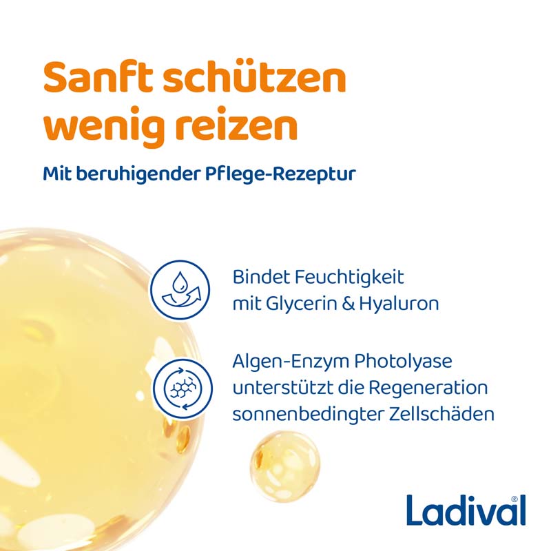 Ladival Empfindliche & Normale Haut Sonnenschutz-Lotion Gesicht LSF 30 50 ml Lotion