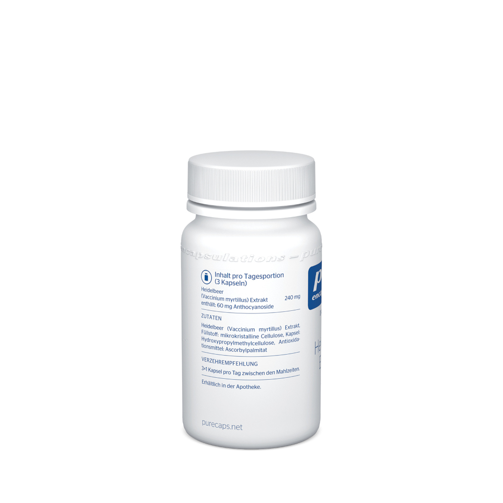 pure encapsulations Heidelbeer Extrakt  60 St Kapseln