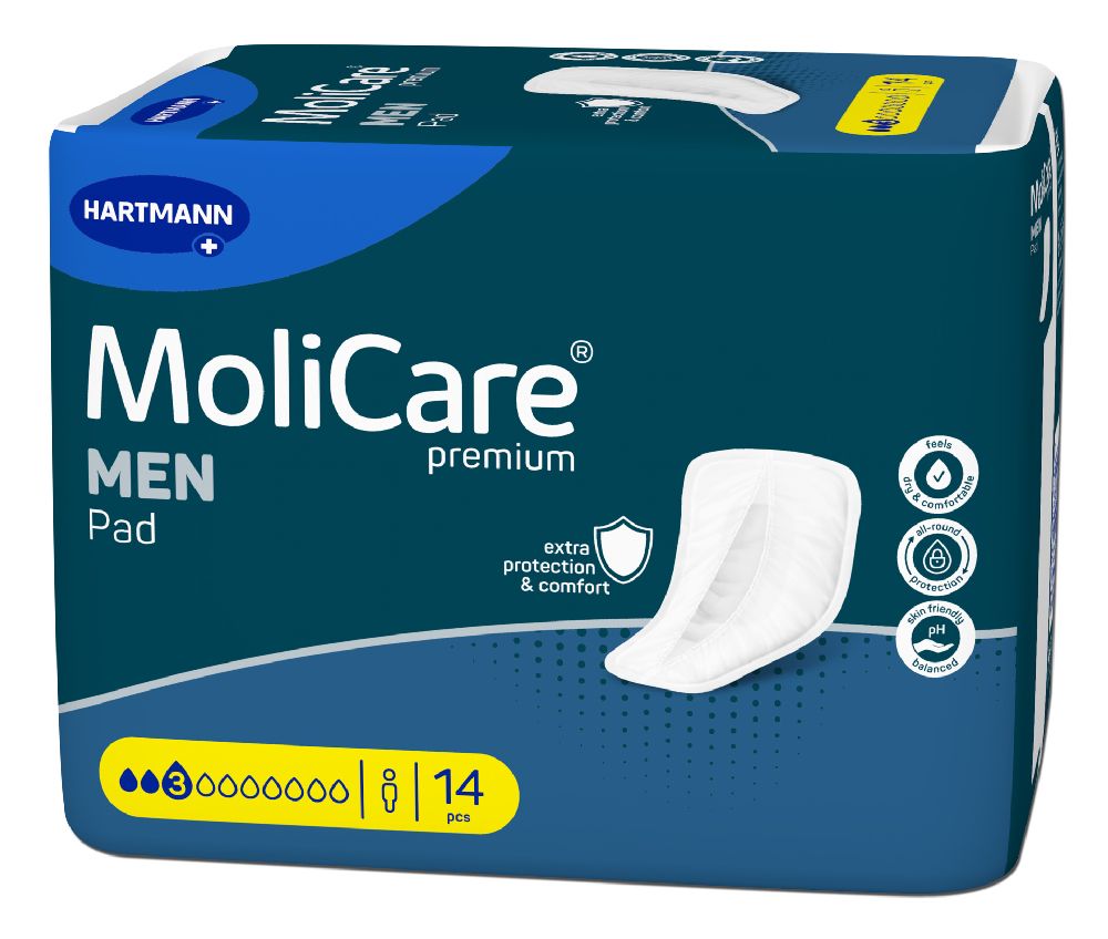 MoliCare premium MEN Pad 3 Tropfen 14 St