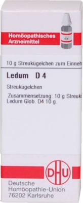 LEDUM D 4 Globuli 10 g Globuli