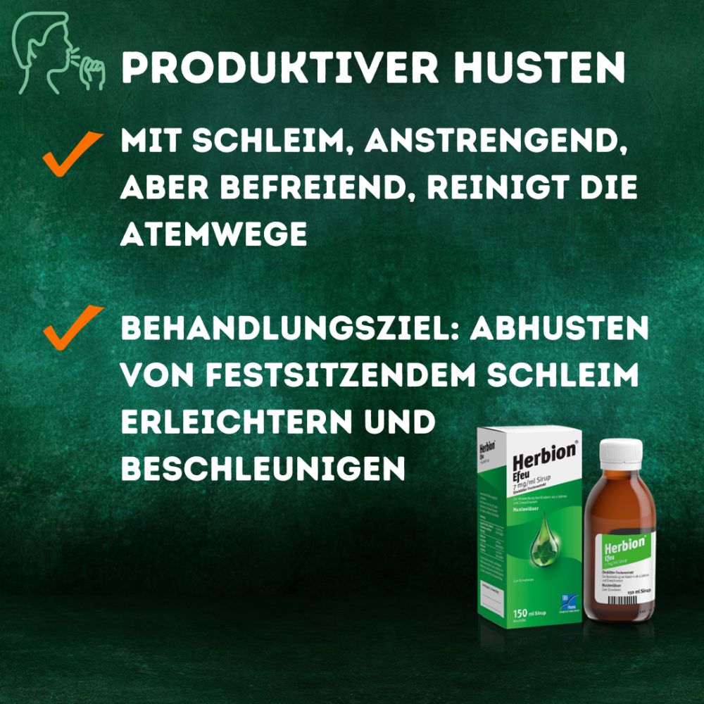 Herbion Efeu 7mg/ml 150 ml Sirup