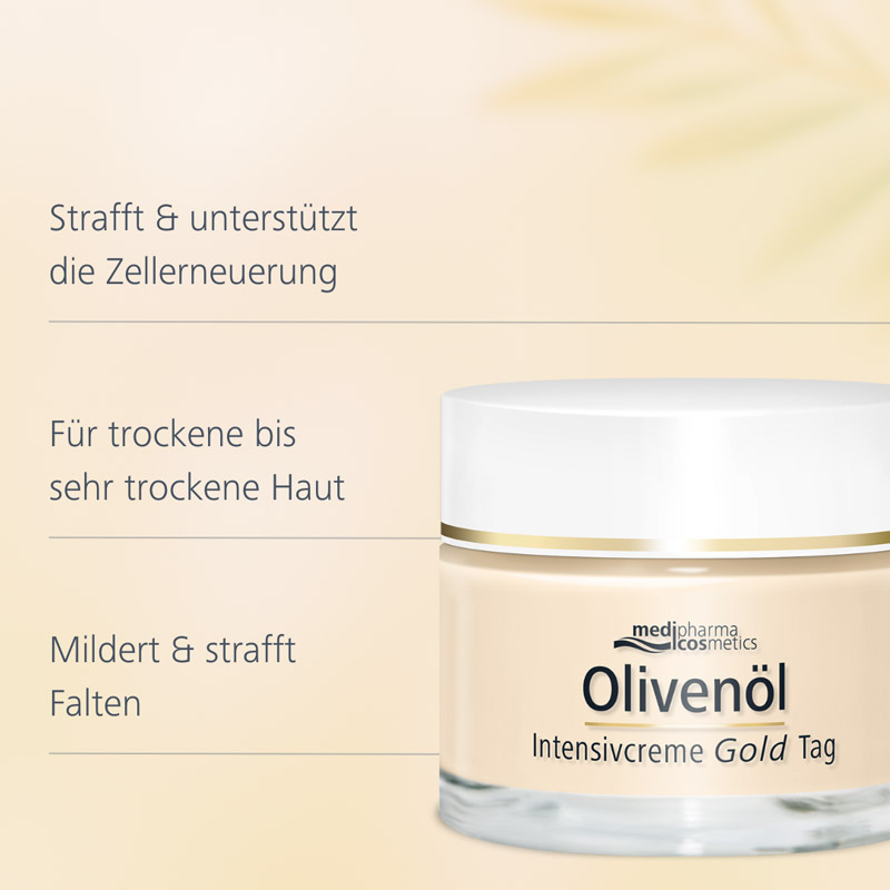 Olivenöl Intensivcreme Gold ZELL-AKTIV Tagescreme 50 ml Tagescreme