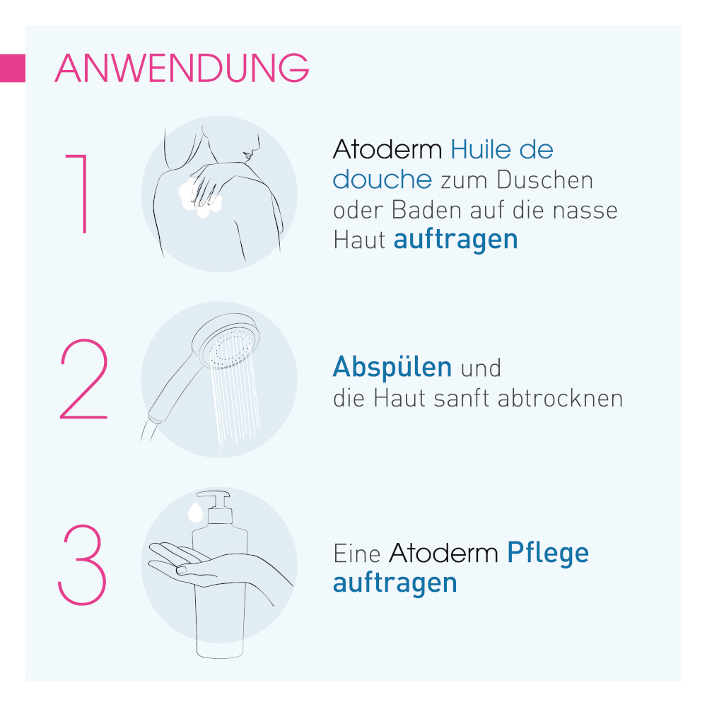 BIODERMA Atoderm Duschöl 100 ml Öl