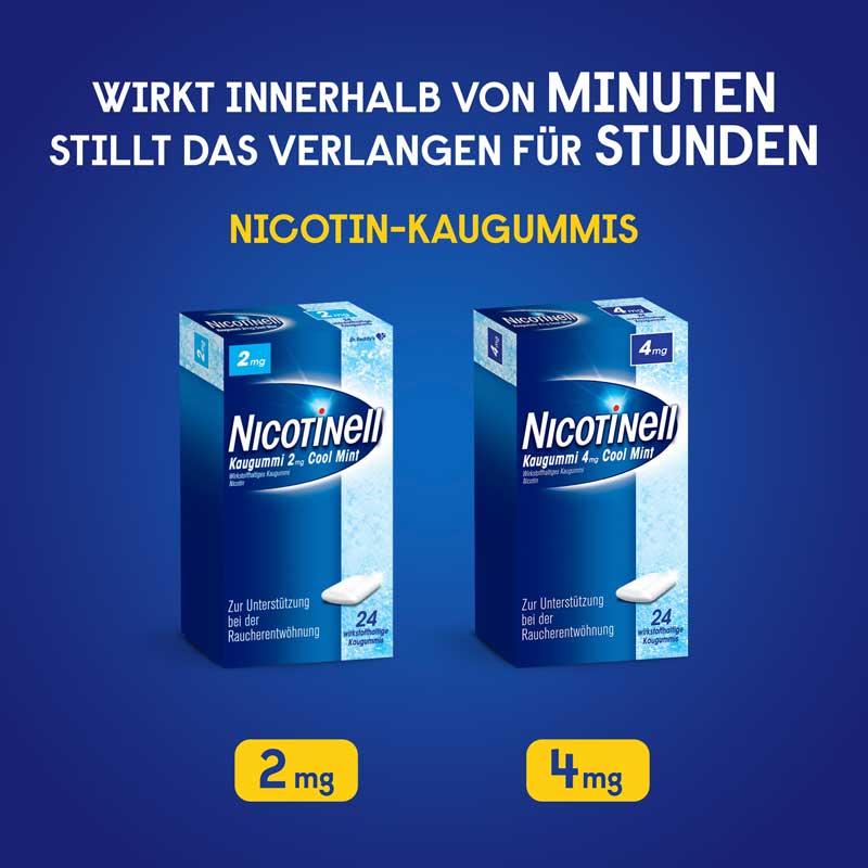 NICOTINELL 2mg Cool Mint 24 St Kaugummi