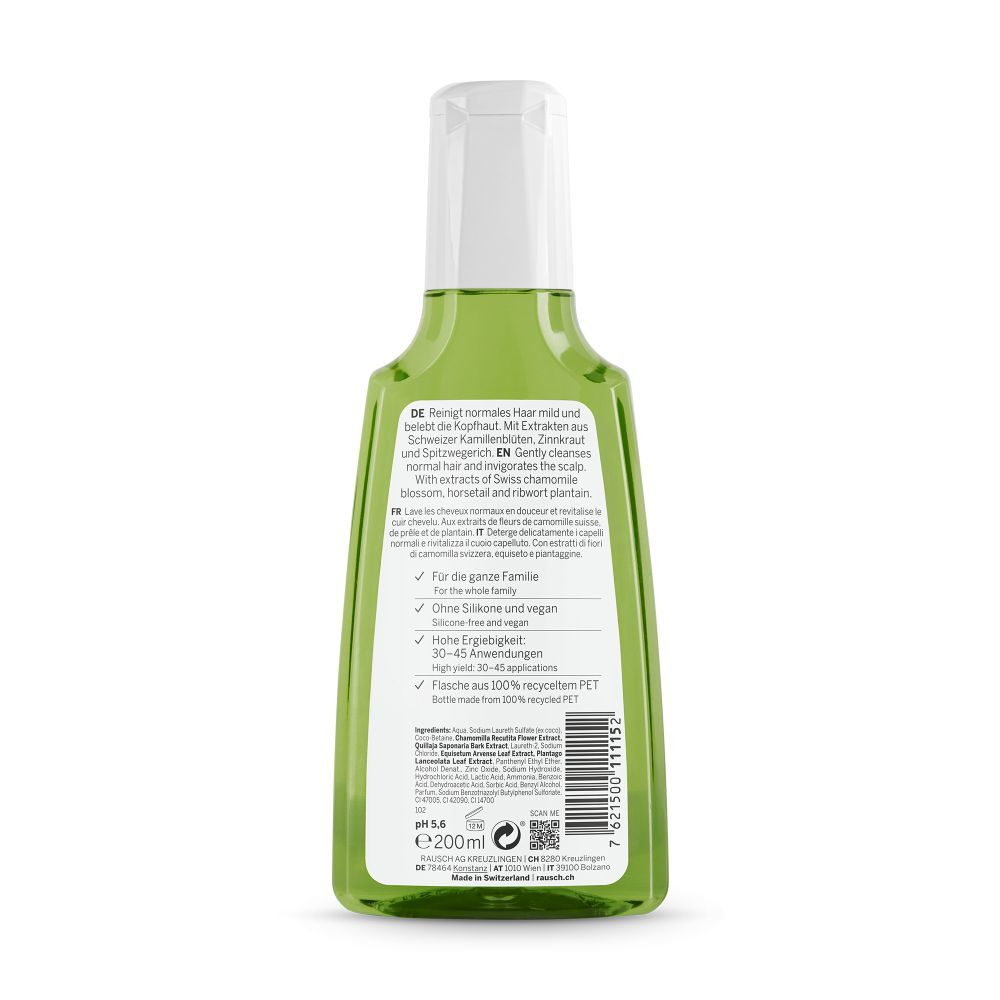 RAUSCH Pflege-Shampoo mit Schweizer Kräutern 200 ml 200 ml Shampoo