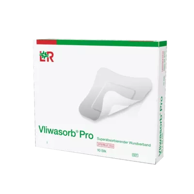 VLIWASORB Pro suberabsorb.Komp.steril 22x32 cm 10 St Konzentrat