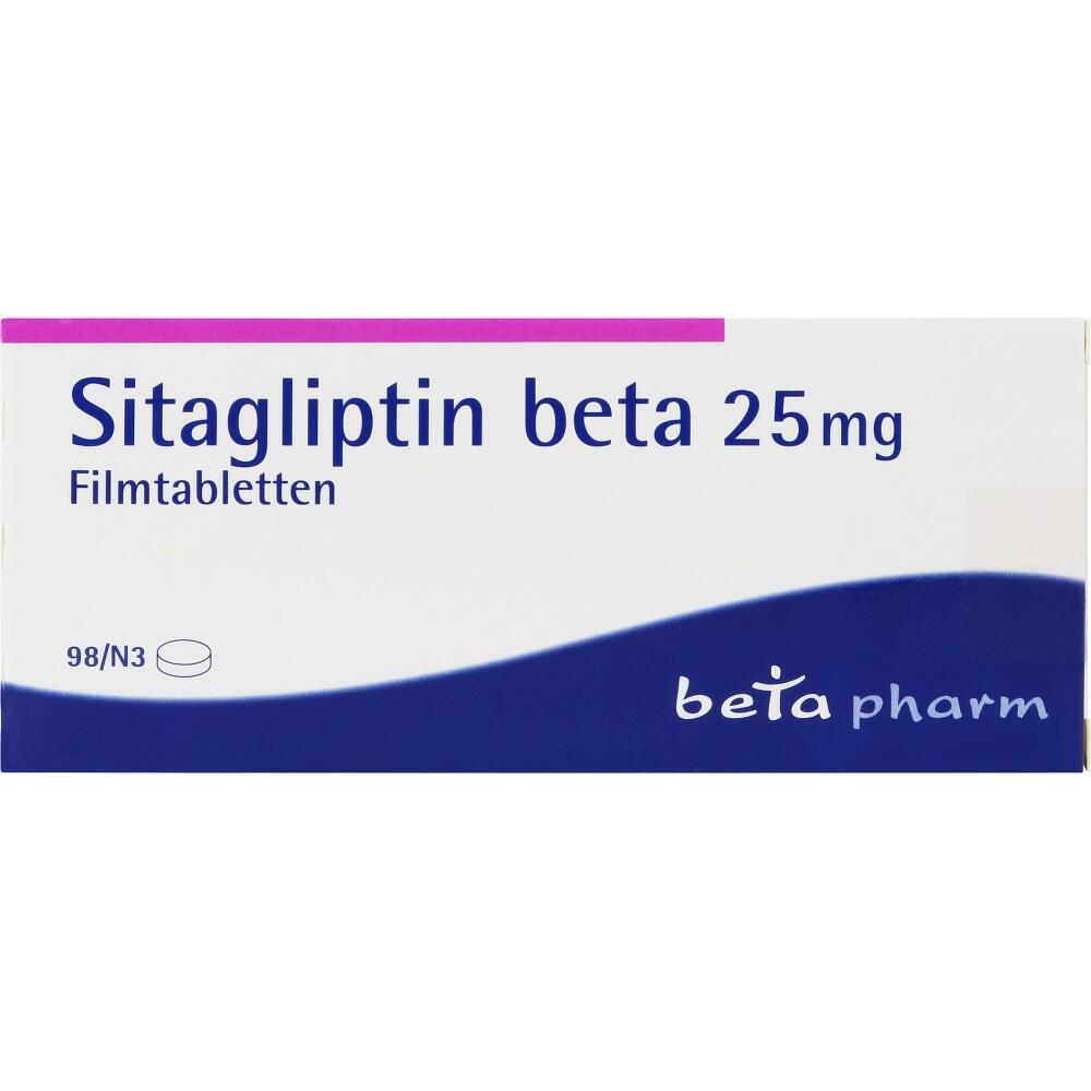 Sitagliptin beta 25 mg Filmtabletten 98 St Filmtabletten