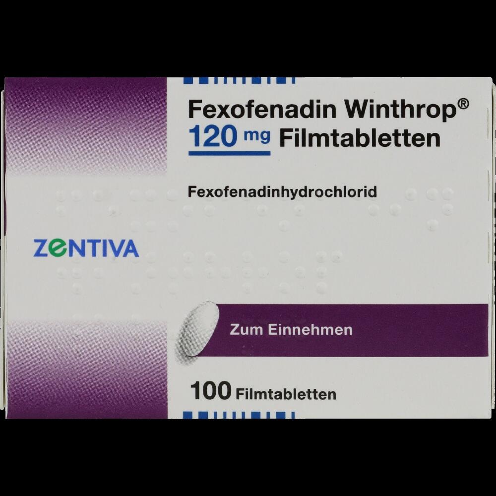 Fexofenadin Winthrop 120mg 100 St Filmtabletten
