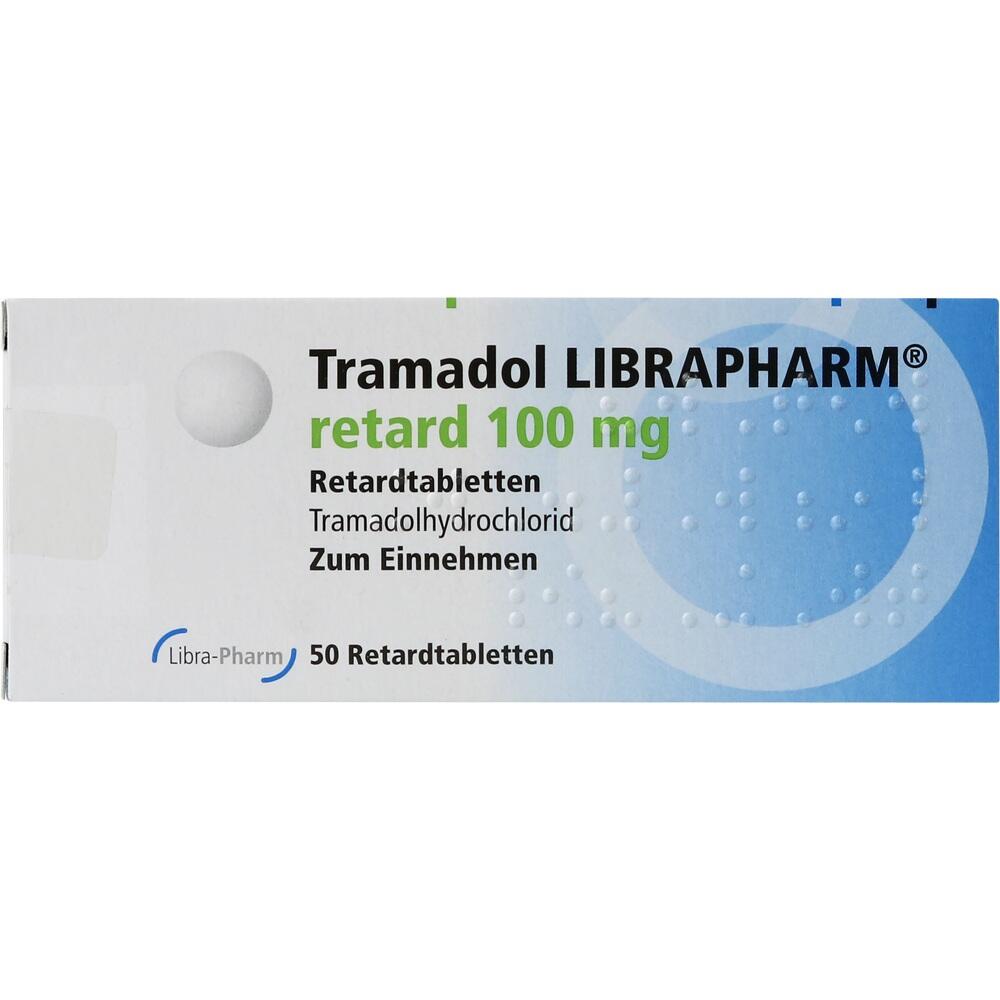 Tramadol LIBRAPHARM retard 100mg 50 St Retard-Tabletten