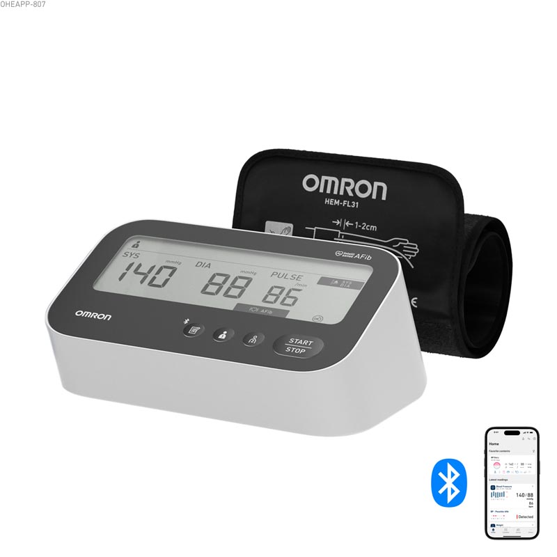 OMRON M4 Connect AFib Oberarm-Blutdruckgerät 1 St