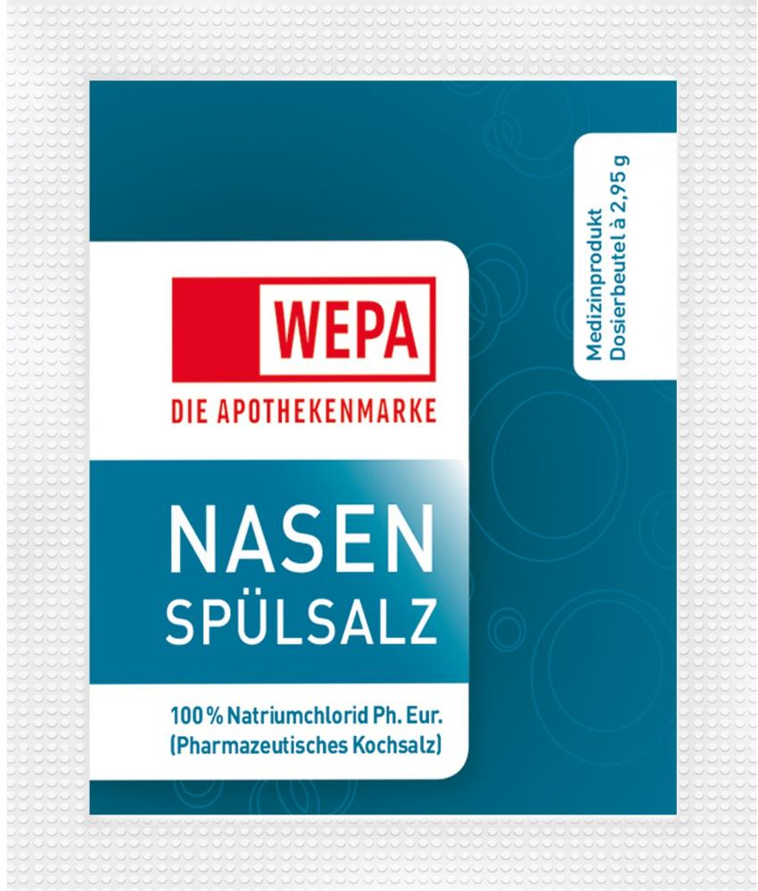 WEPA Nasenspülsalz 20X2.95 g Salz