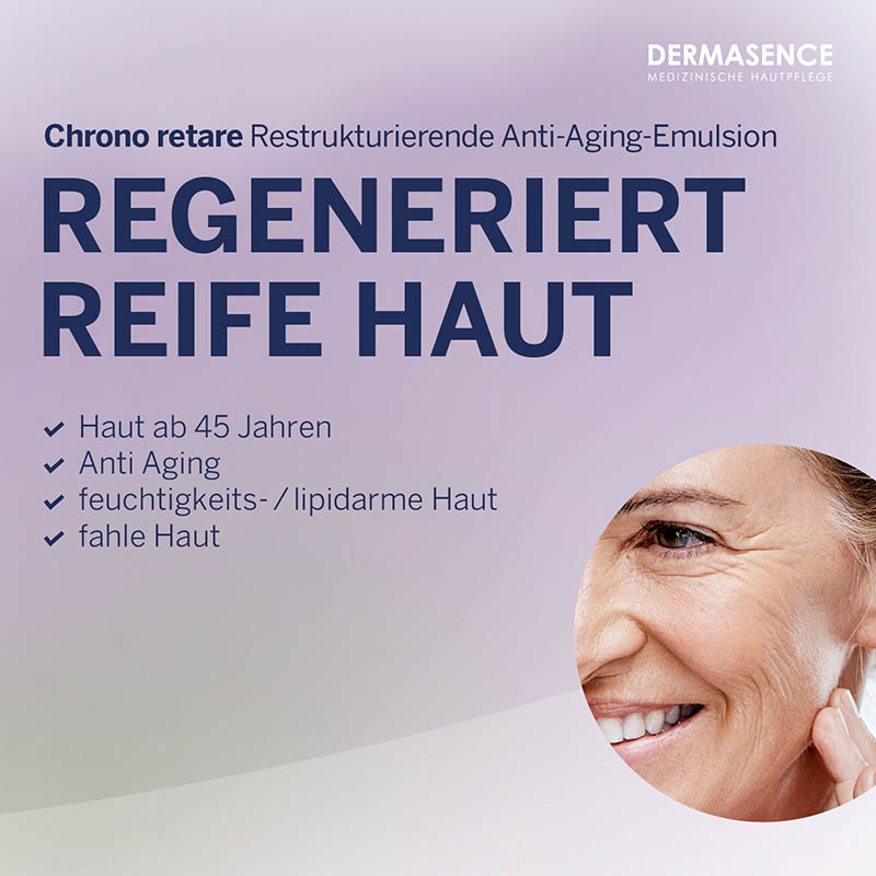 DERMASENCE Chrono retare RESTRUKTURIERENDE ANTI-AGING -EMULSION 50 ml Emulsion