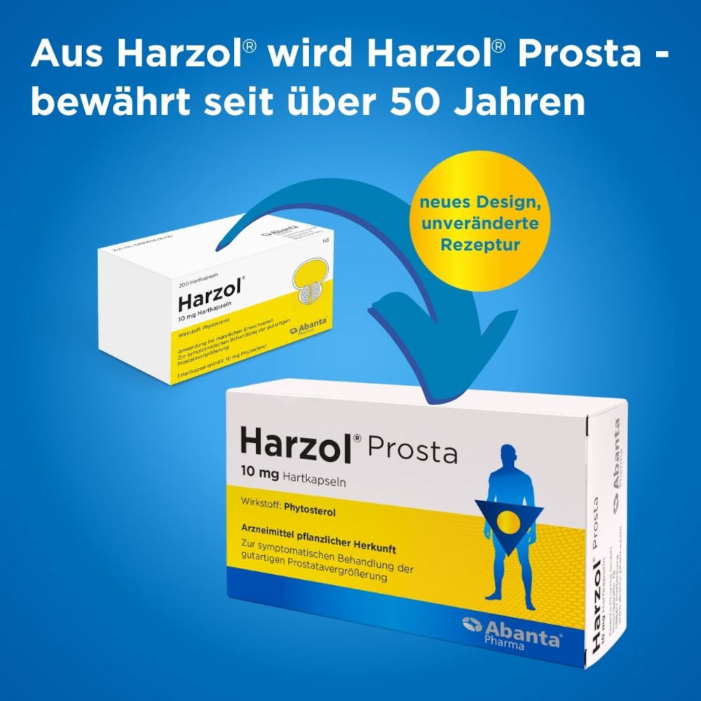 Harzol Prosta 10 mg 100 St Hartkapseln