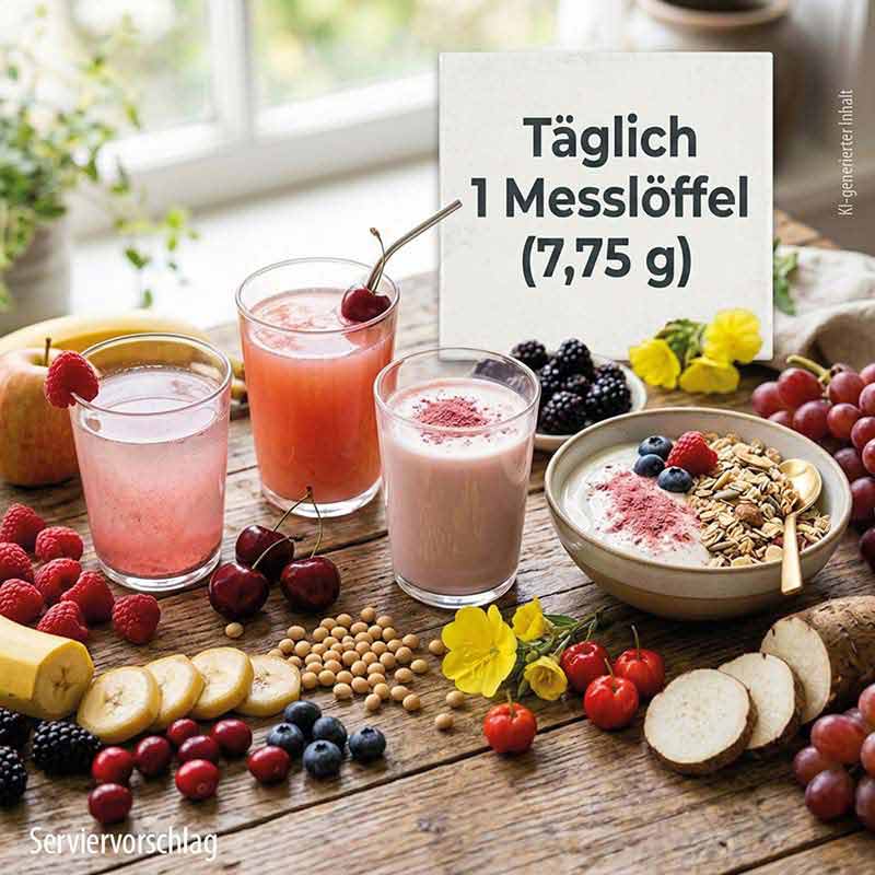 Dr. Jacob's Frauenpower Frucht-Getränkepulver