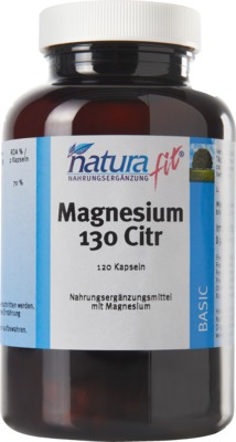 naturafit Magnesium 130 Citr 120 St Kapseln
