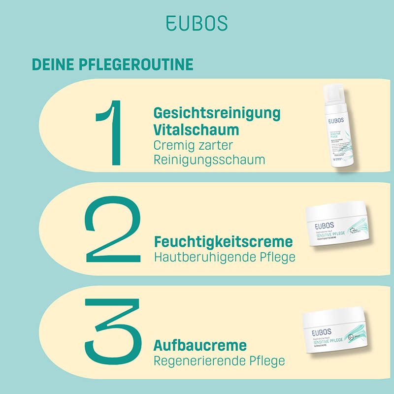 EUBOS SENSITIVE Feuchtigkeitscreme Tagespflege 50 ml Creme
