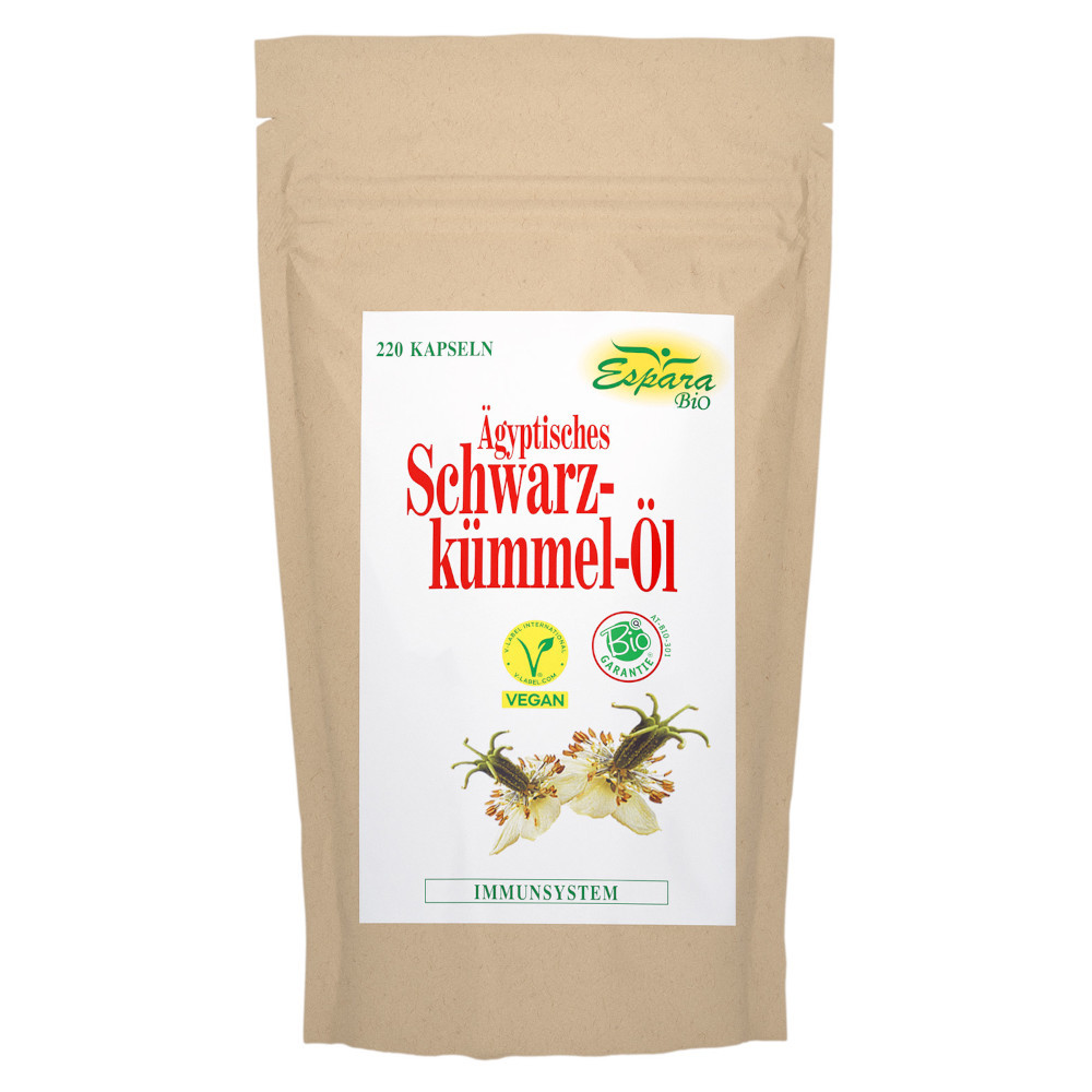 Espara Ägyptisches Schwarzkümmel-Öl 220 St Kapseln