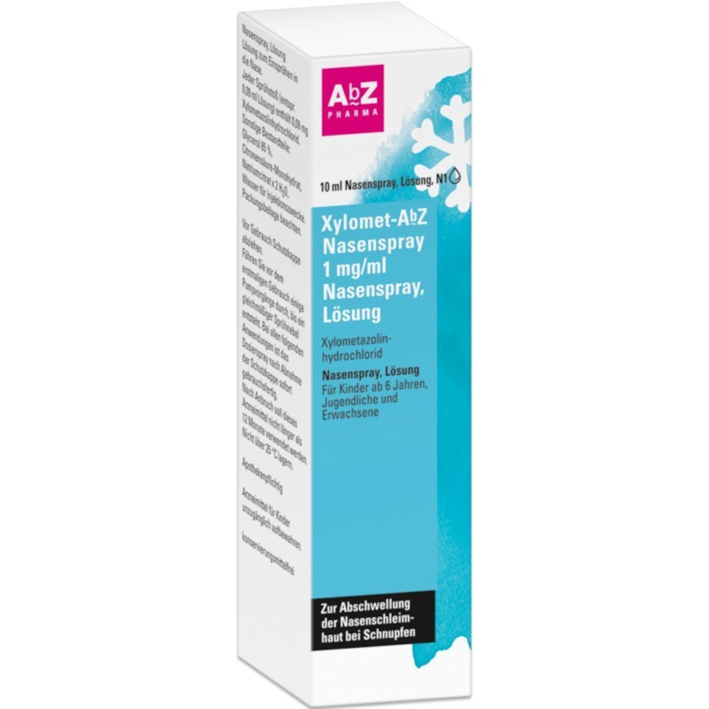 Xylomet-abz Nasenspray 1 mg/ml 10 ml 10 ml Nasenspray