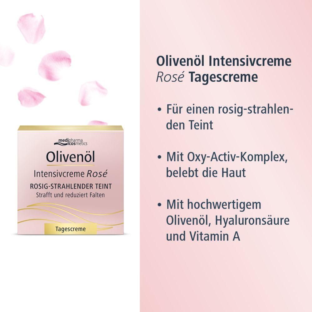 Olivenöl Intensivcreme Rosé Tagescreme 2X50 ml Tagescreme